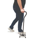 BIOS Living Quad Cane - K Style Base - Black-Weight Capacity: 300 lb / 136 kg