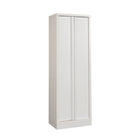 Sauder Merton Hall Storage Cabinet - White-Multi-room storage: This functional cabinet can meet your storage needs in a variety of rooms – living room, kitchen, office, or laundry/utility