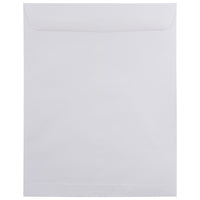 JAM Paper 11.5 x 14.5 Open End Envelopes, White, 100 Pack (1623201g)-White