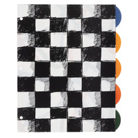 Pep Rally 5 Tab Dividers - Pattern Power-Index dividers fit most standard 3 ring binders