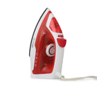 Commercial Care Clothing Steam Iron - Red-Self-cleaning with Non-stick soleplate