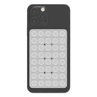 Blu Element PhoneSquid Cellphone Grip - Opaque Clear-Universal Compatibility: Works with all smartphones