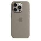 Apple Silicone Case with MagSafe for iPhone 15 Pro - Clay-Model Compatibility: Apple iPhone 15 Pro