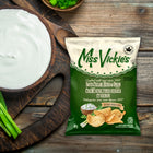 Miss Vickie's Sour Cream Herb & Onion Kettle Cooked Potato Chips - 40g - 40 Pack-Dairy kosher