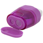 Merangue 2-in-1 Sharpener & Eraser - Assorted-Great for everyday writing, drawing, and sketching tasks