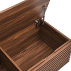 Modway Render Storage Bench - Walnut-7