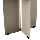 Modway Tecton Outdoor Patio Aluminum Side Table - Khaki-6