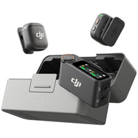 DJI Mic 3 (2 TX + 1 RX + Charging Case)-All-In-One, Ready To Go