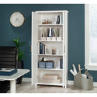 Sauder Storage Cabinet - White-Clear instructions: With illustrated instructions and labeled parts, you'll set it up quickly and easily