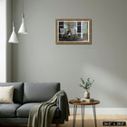 Frameworth Zhen-Huan Lu Stone House - Framed Art Print - 34" W x 28" H-Professionally framed in a wood frame with a classic finish