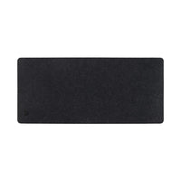 BlueDiamond Large Premium Felt Deskpad for Home Office Gaming Anti-Slip Rubber Bottom - 35.4" L x 15.7" W - Charcoal-Felt Textured Surface: Premium look and feel for your modern workspace