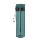 Contigo DualSip Plastic Water Bottle with 2-Way Lid and Carrying Strap - 28 oz (828 ml)-Two ways to drink: Sip from the built-in straw or tilt to swig