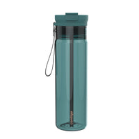 Contigo DualSip Plastic Water Bottle with 2-Way Lid and Carrying Strap - 28 oz (828 ml)-Two ways to drink: Sip from the built-in straw or tilt to swig