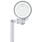 OttLite Space-Saving LED Magnifier Desk Lamp - Clearsun - White-Provides smooth, uniform light with Color Rendering Index (CRI) of 95+ for excellent color accuracy