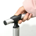 Outsunny Outdoor Collapsible Wagon-Telescopic handle extends out fully for you to pull cart easily and smoothly