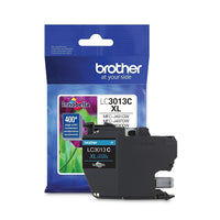Brother LC3013CS Cyan Ink Cartridge, High Yield-Brother Genuine LC3013CS Single Pack High-yield Cyan Ink Cartridge.
