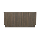 Manhattan Comfort Ardea 60" Contemporary 4-Door Sideboard - Walnut-Wood Grain Laminate Finish: Warm, natural wood look with a durable, easy-to-clean surface