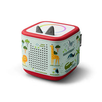 tonies Toniebox 2 Sleeve: Jungle-Fits snugly on the Toniebox 2 - Designed like a second skin—easy to slip on, with a secure fit that stays in place.