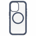 OtterBox Defender Pro XT Clear Compatible with MagSafe Case with Camera Control for iPhone 17 - Bootcut Blue-Bumpers around the camera protect against hard hits