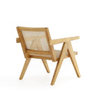 Manhattan Comfort Hamlet 22.64" Industry Chic Accent Chair - Nature - 2 Pack-Delivered to you Fully Assembled! No Assembly Required