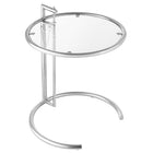 Modway Eileen Grey Metal Side Table - Silver-8