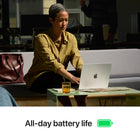 Apple 14" MacBook Pro - M4 Pro - 12 Core CPU - 512 GB SSD - 24 GB Unified Memory - Space Black - French-Apps fly with Apple Silicon: All your favourites, including Microsoft 365 and Adobe Creative Cloud, run lightning fast in macOS