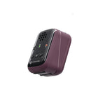 Motorola PIP12 Portable Audio Travel Baby Monitor with Travel Pouch - Purple-Power: 2 x AAA rechargeable batteries per unit (4 total)