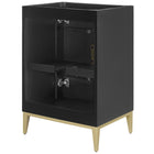 Modway Beau 24" Bathroom Vanity Cabinet - Black-9