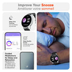 HyperGear Activ8 Smartwatch + Fitness Tracker-Workout records and personalized goals