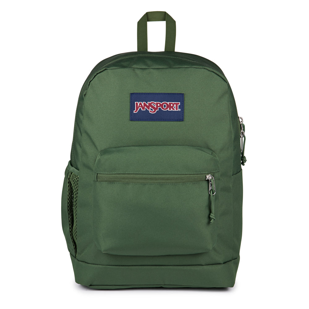 JanSport Cross Town Plus Backpack - Cargo Green | staples.ca