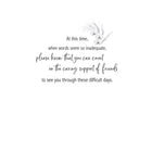 Mill Brook Studio Sympathy Greeting Cards/Envelopes - 5-3/8" x 7-3/4" - Flower - 18 Pack-Printed on premium uncoated paper