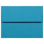 JAM Paper A2 Coloured Invitation Envelopes - 4 3/8 x 5 3/4 - Blue - 100 Pack-These envelopes are perfect to use for sending invitations, greeting cards, RSVP's, thank you cards, gifts for birthdays, graduations, holidays and more