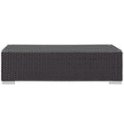 Modway Convene Outdoor Patio Coffee Table - Espresso-Ships Pre-Assembled