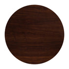 Flash Furniture 48'' Round Resin Walnut Table Top (TP-WAL-48RD-GG)-Restaurant Dining Table Top