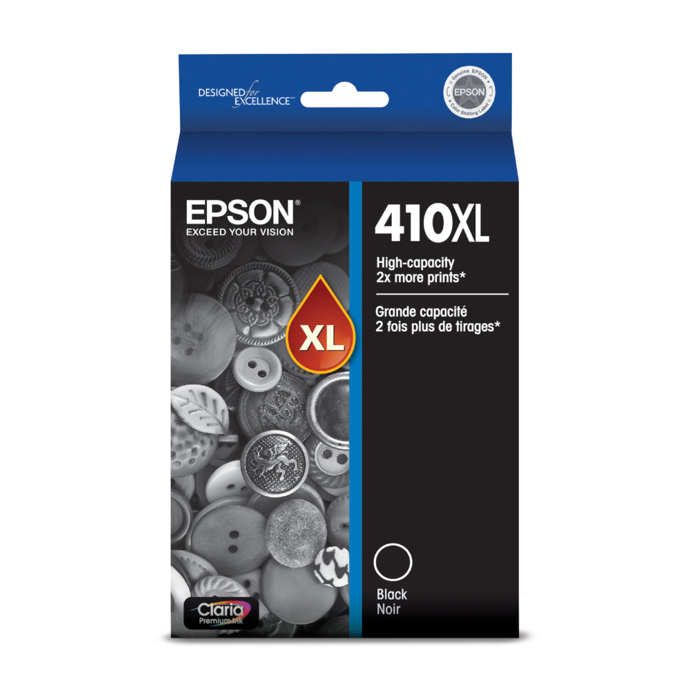 Epson T410 Ink Cartridge - High Capacity - Black | staples.ca