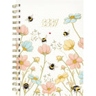 Mead 2026-27 Honey Bee Weekly/Monthly Hard Cover Planner - 8½" x 6" - Multicolour  - Bilingual-15 months: July 2026 - September 2027 + 3 monthly spreads of October, November and December