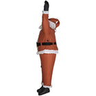 GEMMY Airblown Inflatable Christmas Santa Hanging From Roof - 78"-Self-inflates in seconds and deflates for easy storage