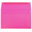 JAM Paper A10 Coloured Invitation Envelopes - 6 x 9.5 - Ultra Fuchsia Pink - 50 Pack-These envelopes are perfect to use for sending invitations, greeting cards, RSVP's, thank you cards, gifts for birthdays, graduations, holidays and more