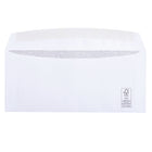 SupremeX Outside Side Seam High Efficiency Envelopes - #10 - Window - 4-1/8" x 9-1/2" - Box of 500-White Wove