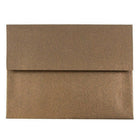 JAM Paper A2 Metallic Invitation Envelopes - 4.375" x 5.75" - Stardream Bronze - 25 Pack -Colour: Stardream Bronze