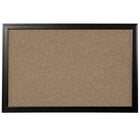 Quartet Cork Bulletin Board, Espresso Frame, 36" x 24"-Contemporary colour and design to complement any decor