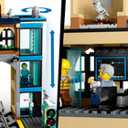 LEGO City Central Train Station Building Toy -Just like the real thing - The toy train station includes 2 platforms, a timetable, ticket machine, working elevator, clock tower, control room, coffee bar and a seating area with a transparent roof