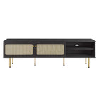 Modway Cambria 70" TV Stand - Black-Assembly Required
