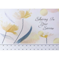 Mill Brook Studio 5-3/8" x 7-3/4" Sympathy Greeting Cards/Envelopes - 18 Pack-Card shop quality greeting cards