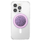 Popsockets PopGrip for MagSafe with Adapter Ring - Sugar Plum Speckle-Allows for hands-free use with the PopMounts. Compatible with all mounts sold today