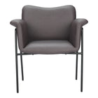 Zuo Heritage Dining Chair - Brown-Plush and durable faux leather fabric