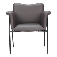 Zuo Heritage Dining Chair - Brown-Plush and durable faux leather fabric