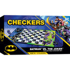 Masterpieces Puzzle Company Batman vs The Joker Checkers Board Game-Age: 6+