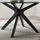 Modway Traverse 47" Dining Table - Black-Rubberwood Base