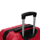 Swiss Mobility LYS 21.5" Hardside Carry-on Luggage - Red-Signature lined with dividing panel, practical pockets and tightening straps to keep content organized and in place